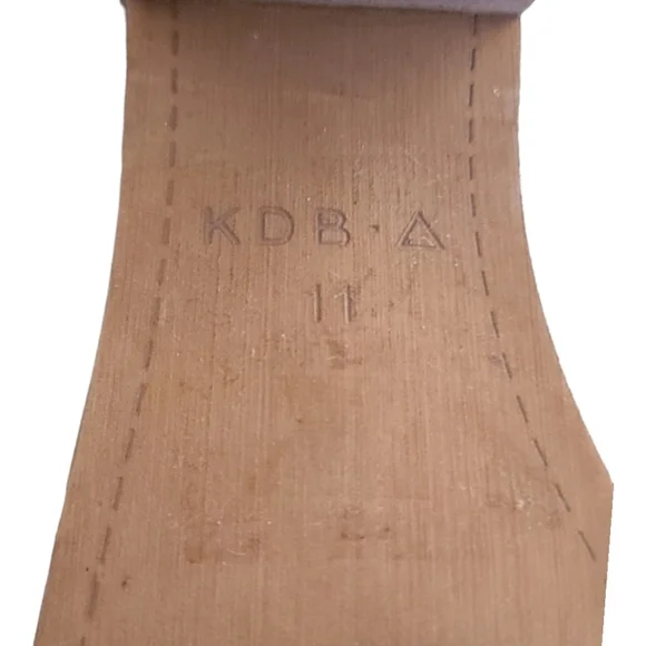 KELSI DAGGER BROOKLYN Kacey Portobello Sandals 11 Gray Criss Cross Heels ANTHRO - Picture 12 of 15